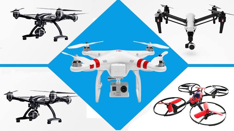top drones available for aerial photography in India