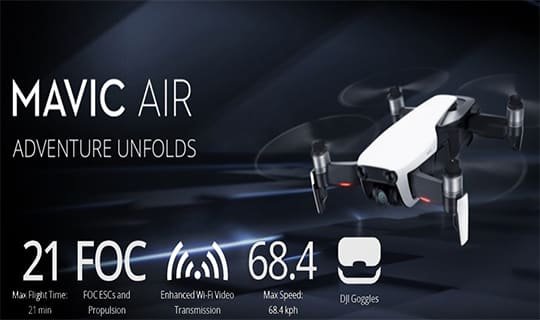 DJI MAVIC AIR 540 X 320